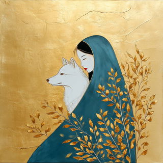 Tidegilt style, Midjourney V7: retro fairy-tale illustration