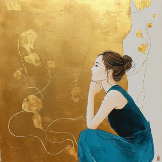 Tidegilt style, Midjourney V7: photographic portrait of female protagonist
