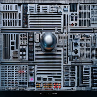 Maquette Megalithics style, Midjourney V7: technical infrastructure blueprint schematics
