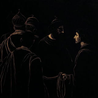 Portraitecture style, Midjourney V7: classical 18th-century oil painting