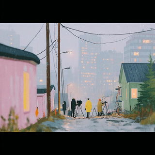 Lilypond Society style, Midjourney V7: cinematic shot from sci-fi movie