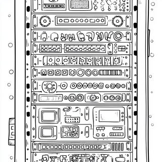 Monocalligraphism style, Midjourney V7: technical infrastructure blueprint schematics