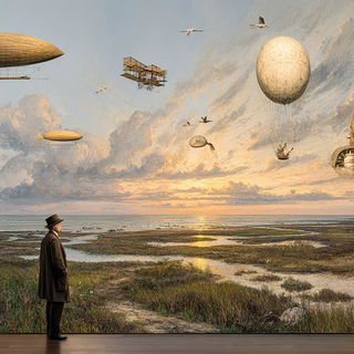 Riverdanse style, Midjourney V7: editorial illustration for popular scientific magazine cover