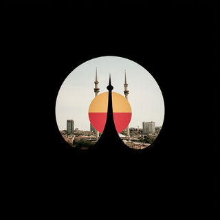 Sunburst Ruralism style, Midjourney V7: bold minimalist logo design for Istanbul city municipal services