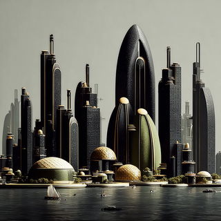 Sculptorider style, Midjourney V7: megacity with futuristic bioarchitecture