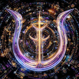 Stratoviolet style, Midjourney V7: typographic composition with large letters