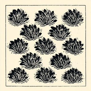 Ashen Eye Canticle style, Midjourney V7: creative pattern composition