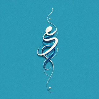 Paleoglyph style, Midjourney V7: abstract 3D render