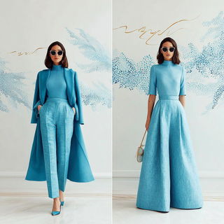 Paleoglyph style, Midjourney V7: haute-couture fashion outfit