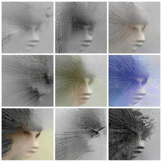 Ruinscan style, Midjourney V7: black-and-white manga comic strip