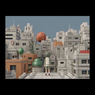 Terraced Toyworld style, Midjourney V7: cinematic shot from sci-fi movie