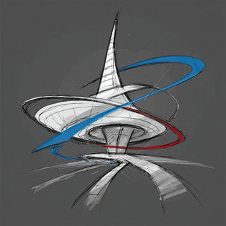 Ruincantilever style, Midjourney V7: bold minimalist logo design for Istanbul city municipal services