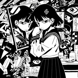 Inkveil style, Midjourney V7: black-and-white manga comic strip