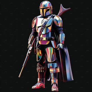 Prismavolt style, Midjourney V7: concept art character design of retropunk steam knight