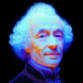 Biolumarch style, Midjourney V7: classical 18th-century oil painting