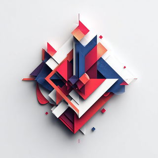 Pavilionoxide style, Midjourney V7: abstract 3D render