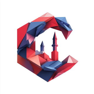 Pavilionoxide style, Midjourney V7: bold minimalist logo design for Istanbul city municipal services