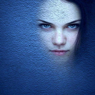 Saltwater Big Top style, Midjourney V7: photographic portrait of female protagonist
