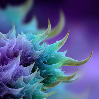 Alpine Bloomfront style, Midjourney V7: abstract 3D render