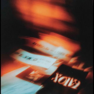 Anvil Light Trails style, Midjourney V7: typographic composition with large letters