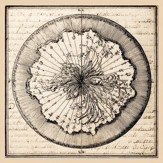 Ammonite Basilica style, Midjourney V7: creative pattern composition