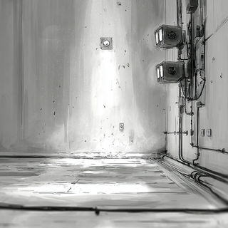 Lighthouse Verismo style, Midjourney V7: cinematic shot from sci-fi movie