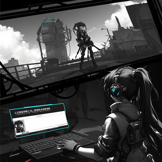 Scale Failure style, Midjourney V7: black-and-white manga comic strip