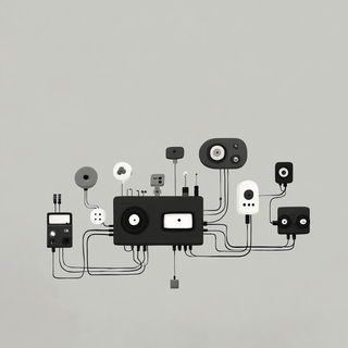 Scale Failure style, Midjourney V7: technical infrastructure blueprint schematics