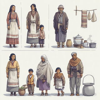 Astercliff style, Midjourney V7: traditional folk art
