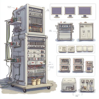 Astercliff style, Midjourney V7: technical infrastructure blueprint schematics
