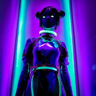 Latexodus style, Midjourney V7: cinematic shot from sci-fi movie