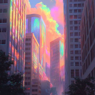 Bubbleshine Arc style, Midjourney V7: cinematic shot from sci-fi movie