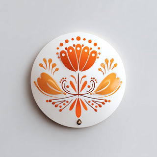 Oranglassica style, Midjourney V7: traditional folk art