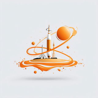 Oranglassica style, Midjourney V7: editorial illustration for popular scientific magazine cover