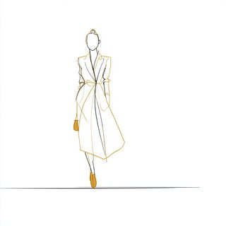 Silverleaf Darkroom style, Midjourney V7: haute-couture fashion outfit