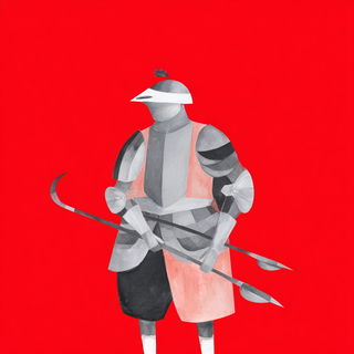 Corridor Exile style, Midjourney V7: concept art character design of retropunk steam knight