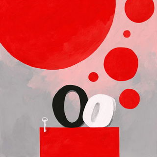 Corridor Exile style, Midjourney V7: typographic composition with large letters