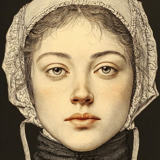 Index of Broken Halos style, Midjourney V7: photographic portrait of female protagonist