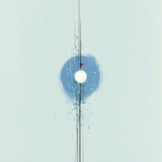 Snowcopy style, Midjourney V7: abstract 3D render