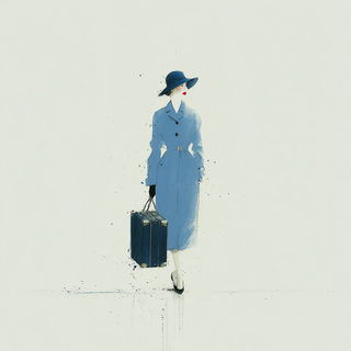 Snowcopy style, Midjourney V7: haute-couture fashion outfit