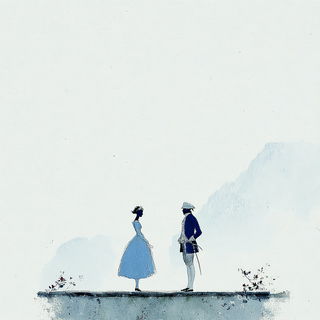 Snowcopy style, Midjourney V7: classical 18th-century oil painting