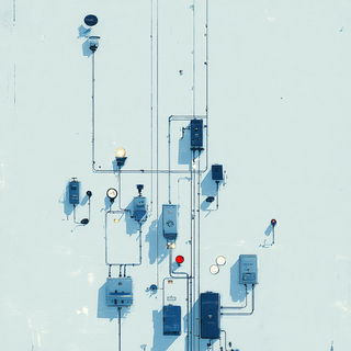 Snowcopy style, Midjourney V7: technical infrastructure blueprint schematics