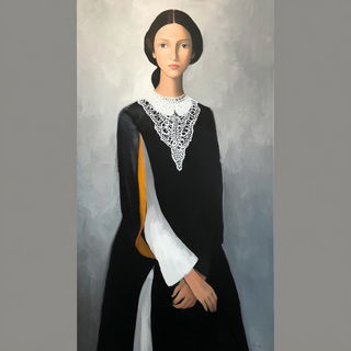 Vesselstep style, Midjourney V7: classical 18th-century oil painting