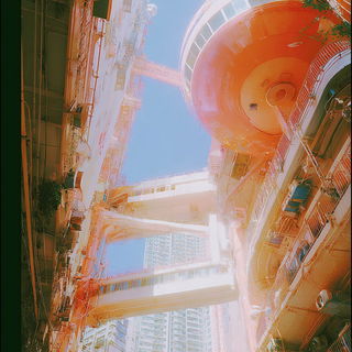 Freckleburn Chromaticism style, Midjourney V7: megacity with futuristic bioarchitecture