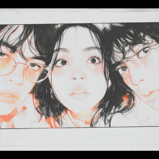 Freckleburn Chromaticism style, Midjourney V7: black-and-white manga comic strip