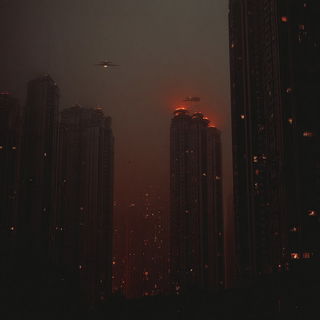 Oxide Witness style, Midjourney V7: megacity with futuristic bioarchitecture