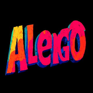 Electric Needlewilds style, Midjourney V7: typographic composition with large letters