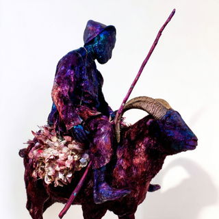 Floraclastic style, Midjourney V7: traditional folk art