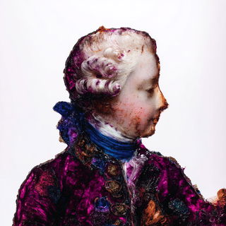Floraclastic style, Midjourney V7: classical 18th-century oil painting