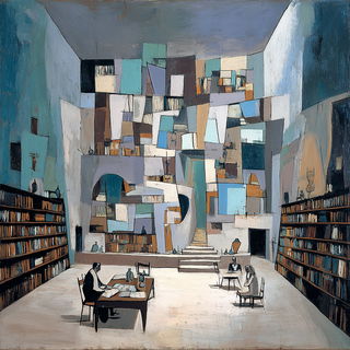 Vesselfolk Cubism style, Midjourney V7: Midlibrary